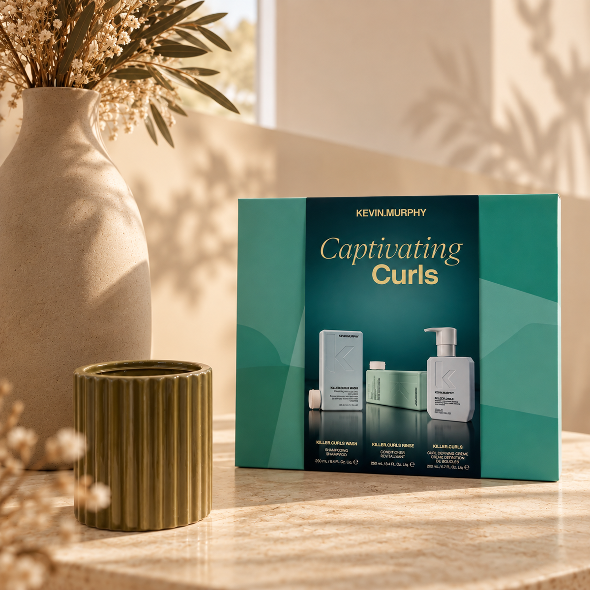 Coffret – Cheveux bouclés